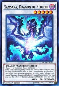 Samsara, Dragon of Rebirth [DUEA-EN052] Super Rare | Exor Games Truro