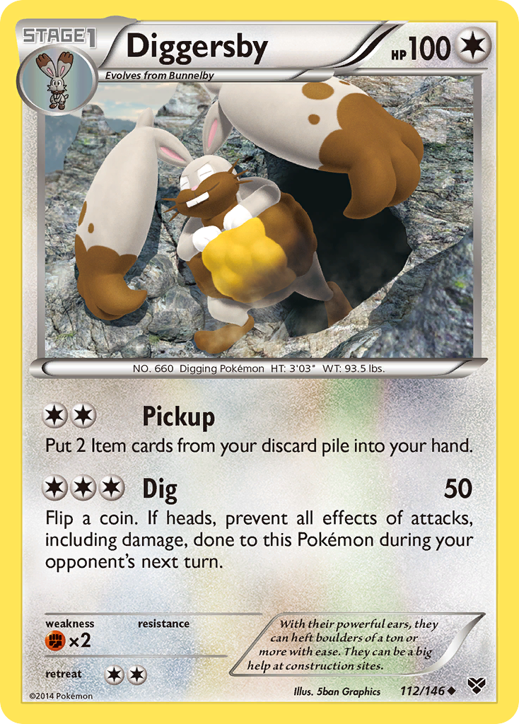 Diggersby (112/146) [XY: Base Set] | Exor Games Truro