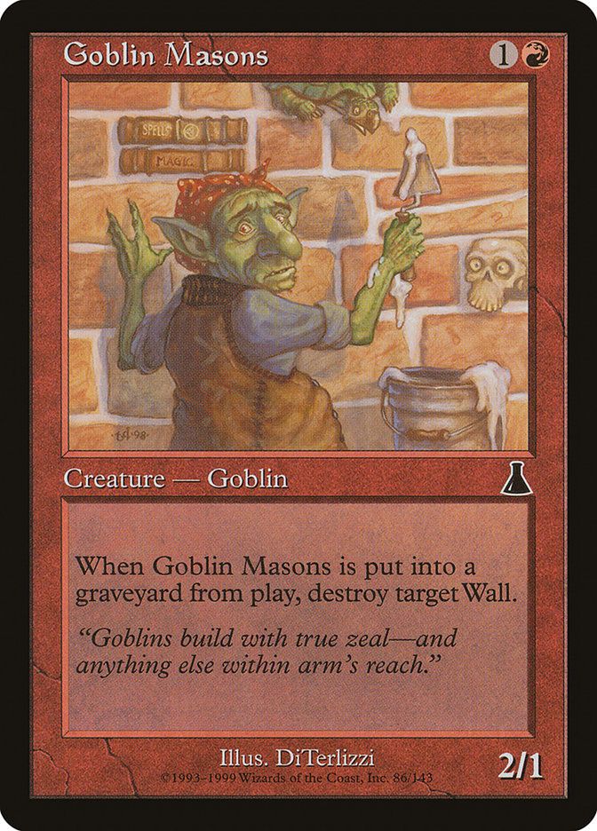 Goblin Masons [Urza's Destiny] | Exor Games Truro