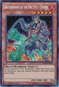 Brotherhood of the Fire Fist - Coyote [MP14-EN054] Secret Rare | Exor Games Truro