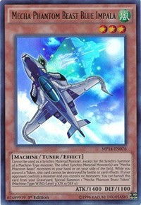 Mecha Phantom Beast Blue Impala [MP14-EN076] Ultra Rare | Exor Games Truro