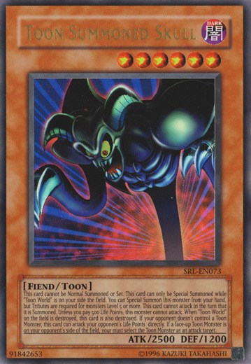 Toon Summoned Skull [SRL-EN073] Ultra Rare | Exor Games Truro