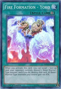 Fire Formation - Yoko [MP14-EN104] Super Rare | Exor Games Truro