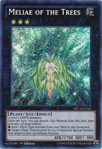 Meliae of the Trees [MP14-EN165] Secret Rare | Exor Games Truro