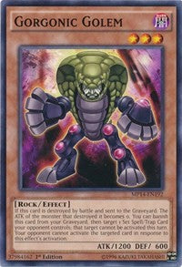 Gorgonic Golem [MP14-EN192] Common | Exor Games Truro