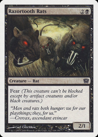 Razortooth Rats [Ninth Edition] | Exor Games Truro
