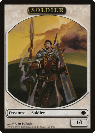 Soldier Token [Shards of Alara Tokens] | Exor Games Truro