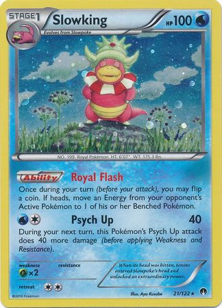 Slowking (21/122) (Cosmos Holo) [XY: BREAKpoint] | Exor Games Truro