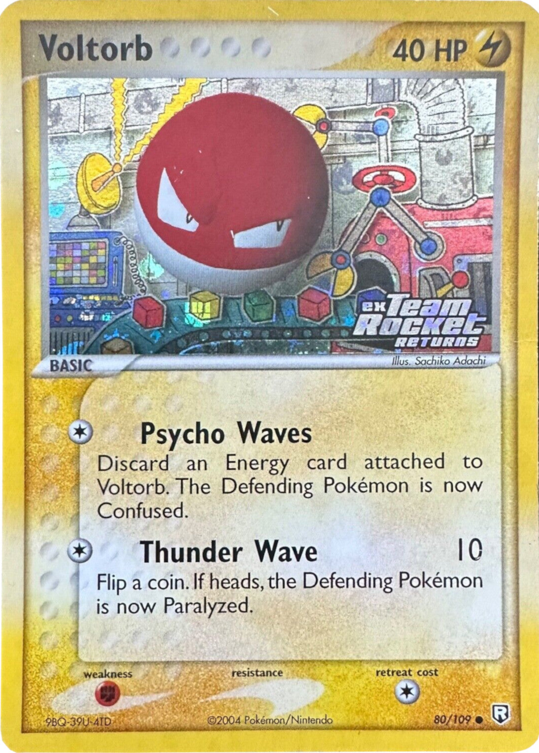 Voltorb (80/109) (Stamped) [EX: Team Rocket Returns] | Exor Games Truro