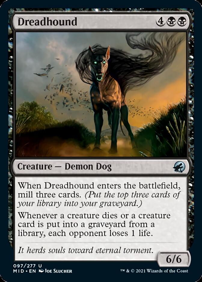 Dreadhound [Innistrad: Midnight Hunt] | Exor Games Truro