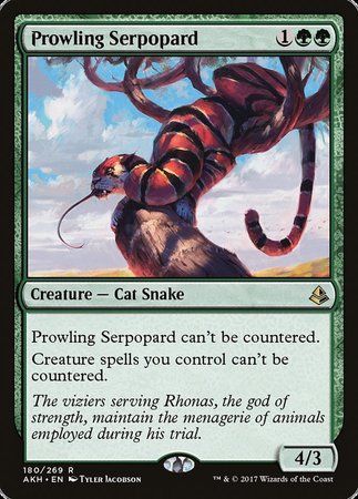 Prowling Serpopard [Amonkhet] | Exor Games Truro