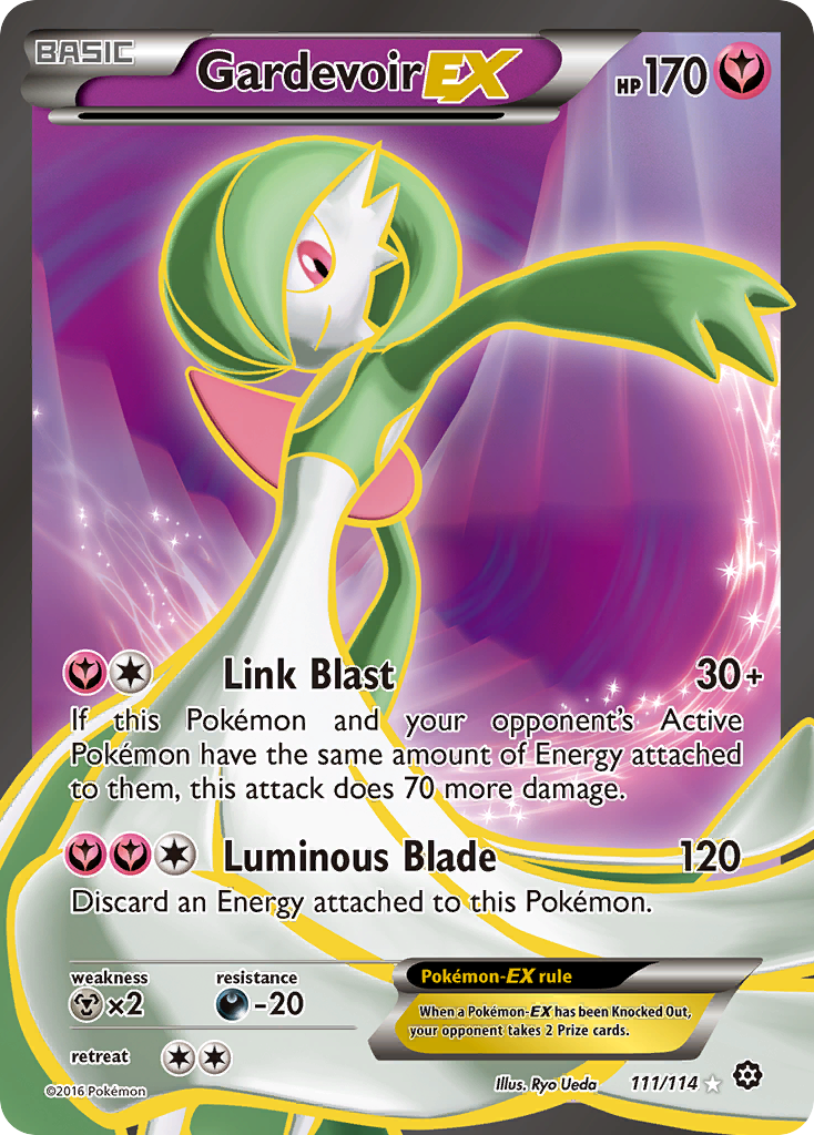 Gardevoir EX (111/114) [XY: Steam Siege] | Exor Games Truro