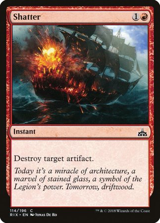 Shatter [Rivals of Ixalan] | Exor Games Truro