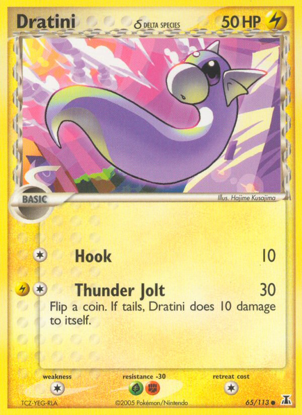 Dratini (65/113) (Delta Species) [EX: Delta Species] | Exor Games Truro