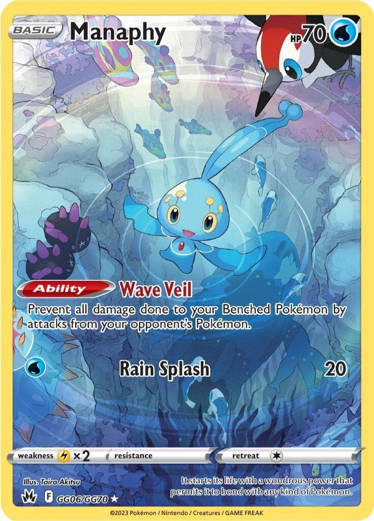 Manaphy (GG06/GG70) [Sword & Shield: Crown Zenith] | Exor Games Truro