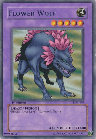 Flower Wolf [LOB-107] Rare | Exor Games Truro