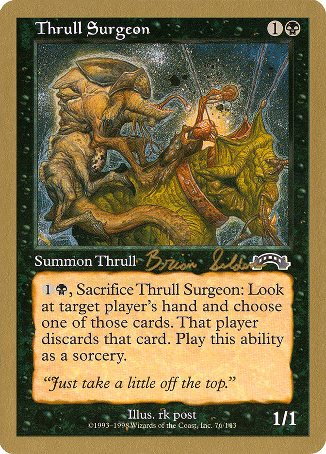 Thrull Surgeon (Brian Selden) [World Championship Decks 1998] | Exor Games Truro