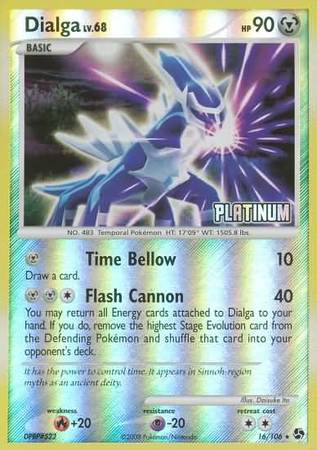 Dialga (16/106) [Burger King Promos: 2009 Collection] | Exor Games Truro