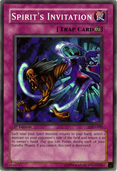 Spirit's Invitation [LOD-095] Common | Exor Games Truro