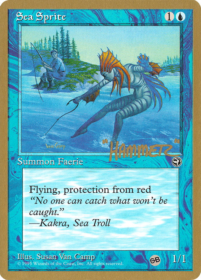 Sea Sprite (Shawn "Hammer" Regnier) (SB) [Pro Tour Collector Set] | Exor Games Truro