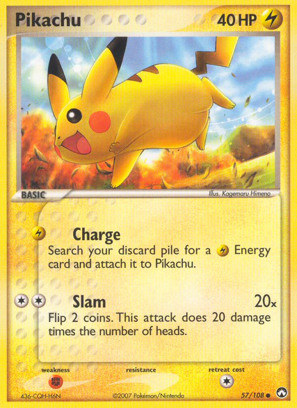 Pikachu (57/108) [EX: Power Keepers] | Exor Games Truro