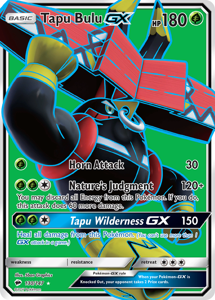 Tapu Bulu GX (130/147) [Sun & Moon: Burning Shadows] | Exor Games Truro