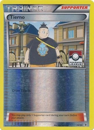 Tierno (39/39) (League Promo) [XY: Kalos Starter Set] | Exor Games Truro