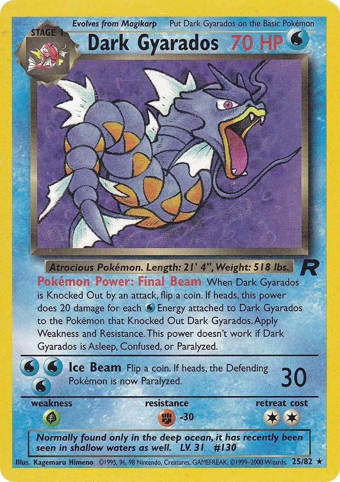 Dark Gyarados (25/82) [Team Rocket Unlimited] | Exor Games Truro