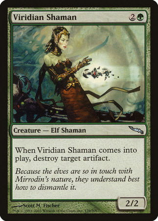 Viridian Shaman [Mirrodin] | Exor Games Truro