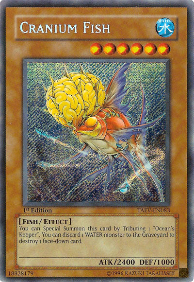 Cranium Fish [TAEV-EN083] Secret Rare | Exor Games Truro