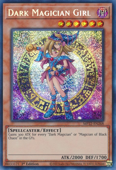 Dark Magician Girl [MP22-EN268] Prismatic Secret Rare | Exor Games Truro