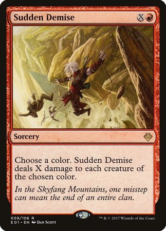 Sudden Demise [Archenemy: Nicol Bolas] | Exor Games Truro