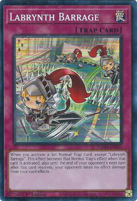 Labrynth Barrage [TAMA-EN025] Super Rare | Exor Games Truro