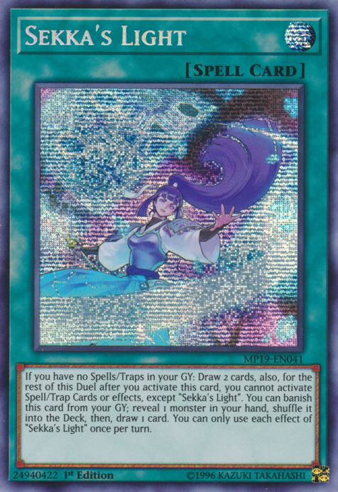 Sekka's Light [MP19-EN041] Prismatic Secret Rare | Exor Games Truro