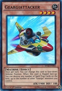 Geargiattacker [SDGR-EN002] Super Rare | Exor Games Truro