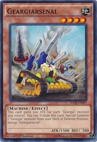 Geargiarsenal [SDGR-EN007] Common | Exor Games Truro