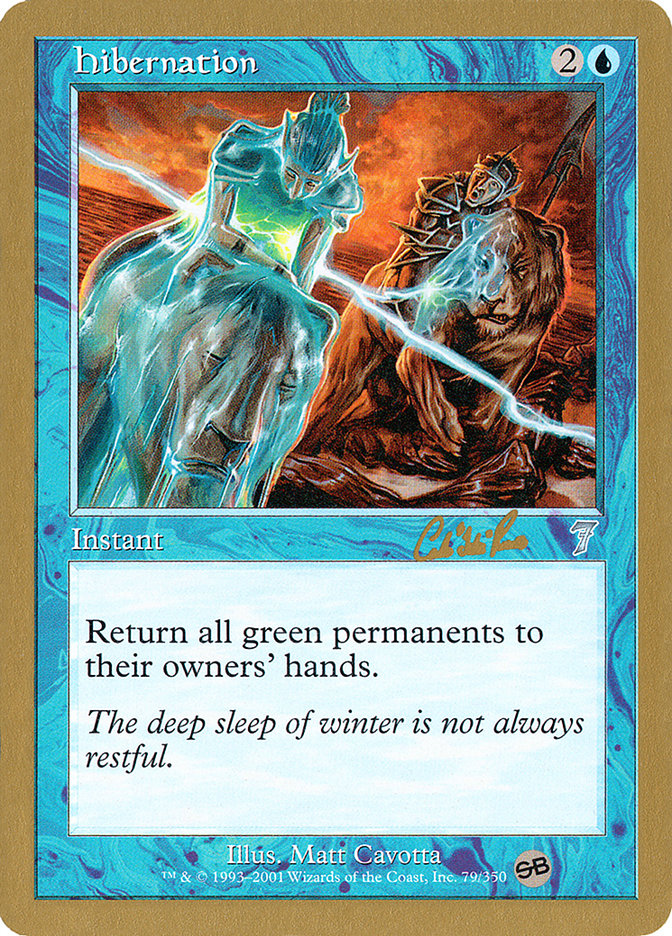Hibernation (Carlos Romao) (SB) [World Championship Decks 2002] | Exor Games Truro
