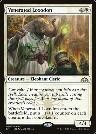 Venerated Loxodon [Guilds of Ravnica] | Exor Games Truro