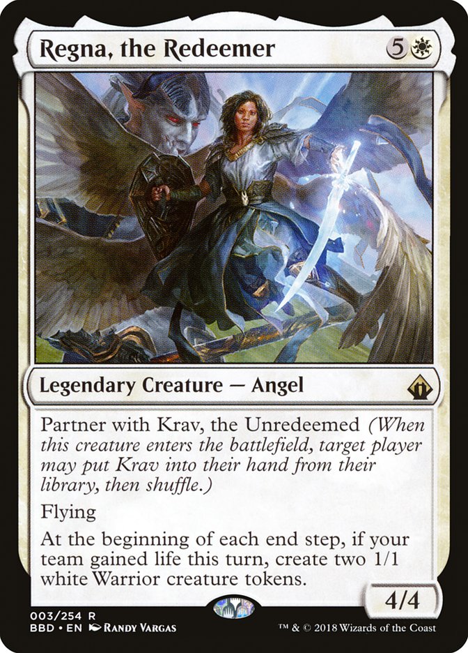 Regna, the Redeemer [Battlebond] | Exor Games Truro