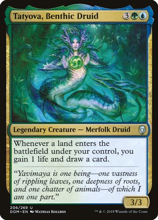 Tatyova, Benthic Druid [Dominaria] | Exor Games Truro