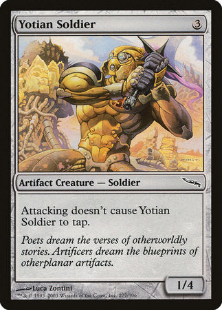 Yotian Soldier [Mirrodin] | Exor Games Truro