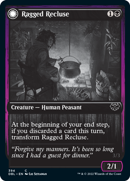 Ragged Recluse // Odious Witch [Innistrad: Double Feature] | Exor Games Truro