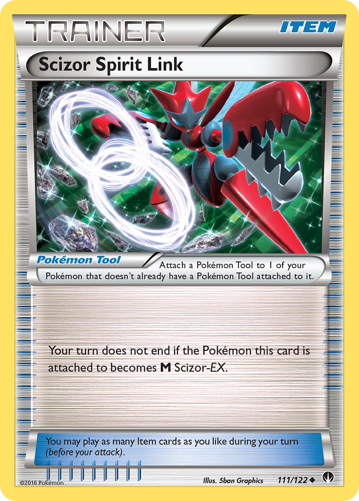 Scizor Spirit Link (111/122) [XY: BREAKpoint] | Exor Games Truro