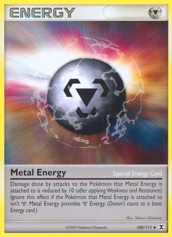 Metal Energy (100/111) [Platinum: Rising Rivals] | Exor Games Truro