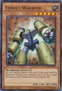 Turret Warrior [LC5D-EN008] Rare | Exor Games Truro