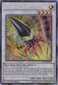 Armory Arm [LC5D-EN034] Secret Rare | Exor Games Truro