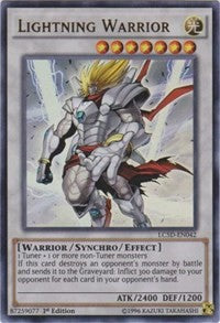 Lightning Warrior [LC5D-EN042] Ultra Rare | Exor Games Truro