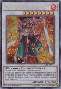 Crimson Blader [LC5D-EN074] Secret Rare | Exor Games Truro