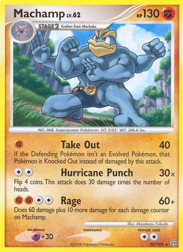 Machamp (20/100) [Diamond & Pearl: Stormfront] | Exor Games Truro