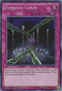 Fiendish Chain [LC5D-EN082] Secret Rare | Exor Games Truro